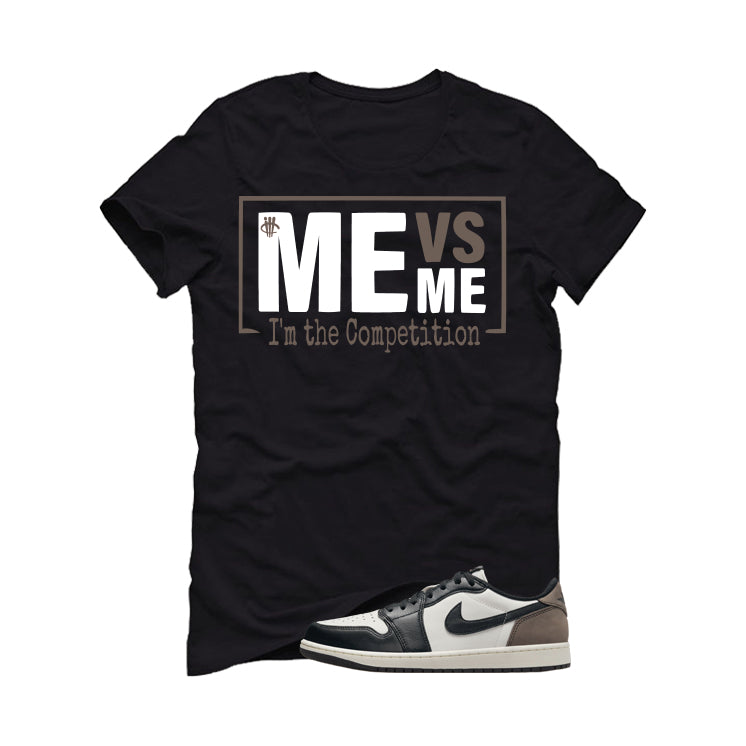 Air Jordan 1 Low OG Mocha Black T-Shirt (Me vs Me)| illcurrency