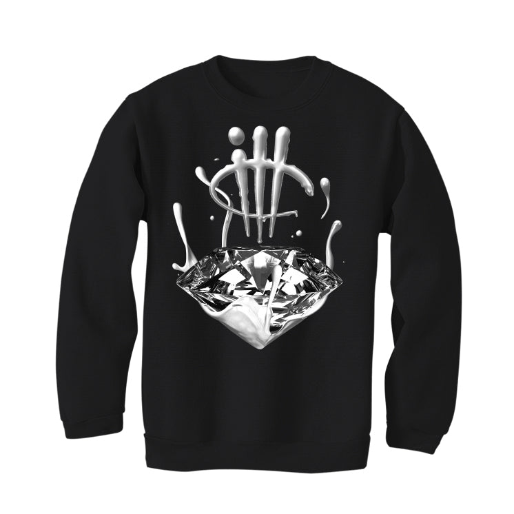 Air Jordan 8 Winter “Gunsmoke” | illcurrency Black T-Shirt (Drip)