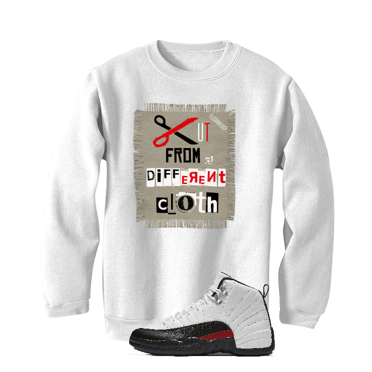 Air Jordan 12 “Red Taxi” | illcurrency White T-Shirt (Cut from a different cloth)