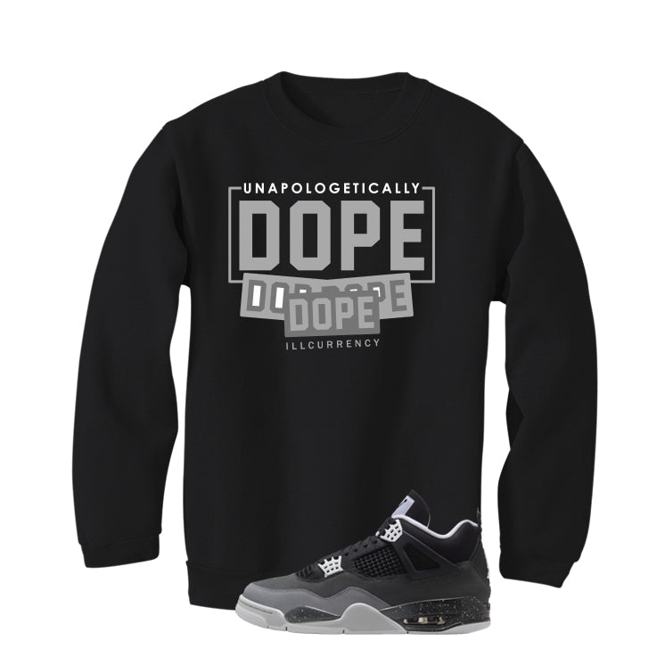 Air Jordan 4 Fear Pack Black T-Shirt (DOPE)| illcurrency
