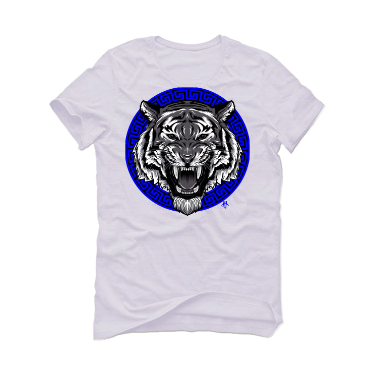 Air Jordan 1 Royal Reimagined White T-Shirt (ANGRY TIGER)