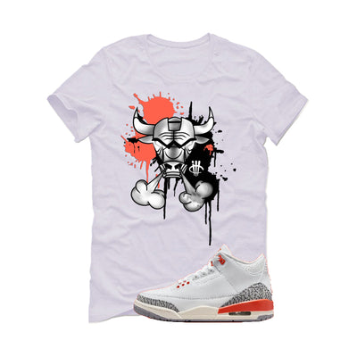 Air Jordan 3 WMNS “Georgia Peach” | illcurrency White T-Shirt (Iron Bull)