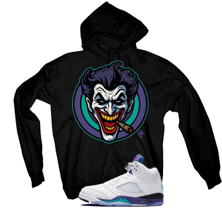 Air Jordan 5 OG Grape Black T-Shirt (Joke The Joker)| illcurrency