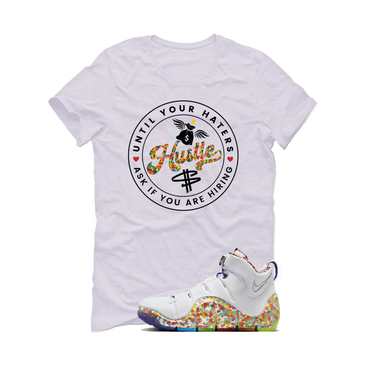 Nike LeBron 4 "Fruity Pebbles" | illcurrency White T-Shirt (Haters Catch Up)