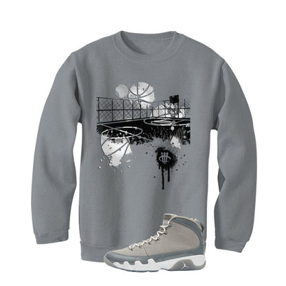 Air Jordan 9 Cool Grey Grey T-Shirt (B Court)| illcurrency