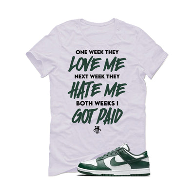 Nike Dunk Low Michigan State White T-Shirt (Paid)