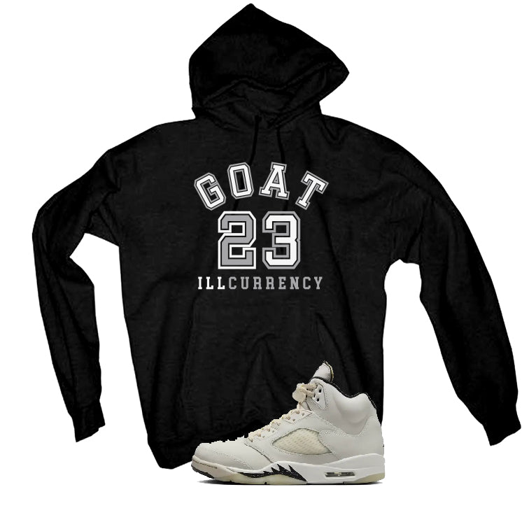 Air Jordan 5 SE “Sail” | illcurrency Black T-Shirt (GOAT 23)