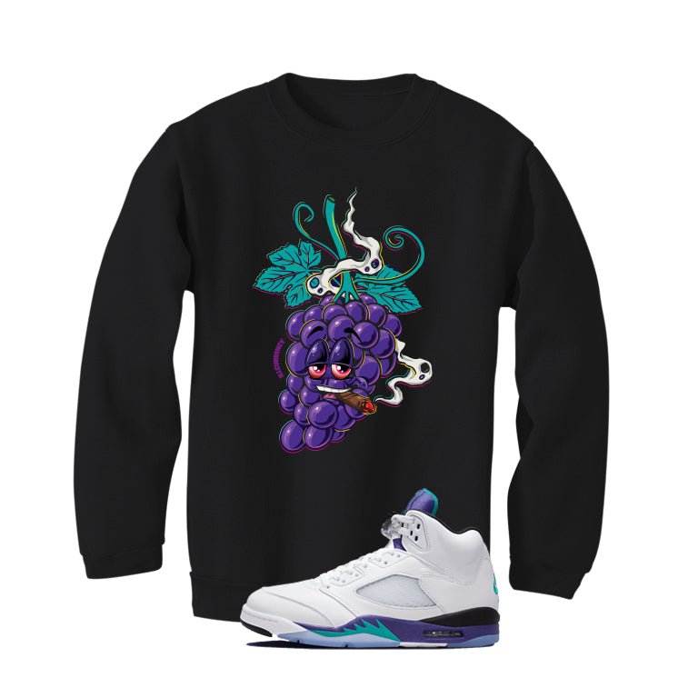 Air Jordan 5 OG Grape Black T-Shirt (High Grape 5's)| illcurrency