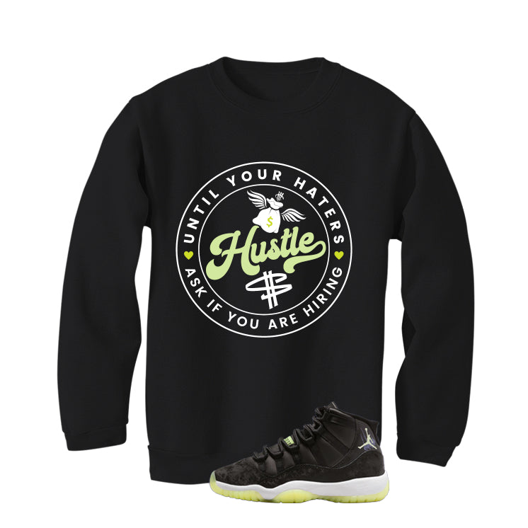 Air Jordan 11 GS Inner Beast Matching T-Shirt, Sweatshirts & Hoodies Black T-Shirt (Haters Catch Up)| illcurrency