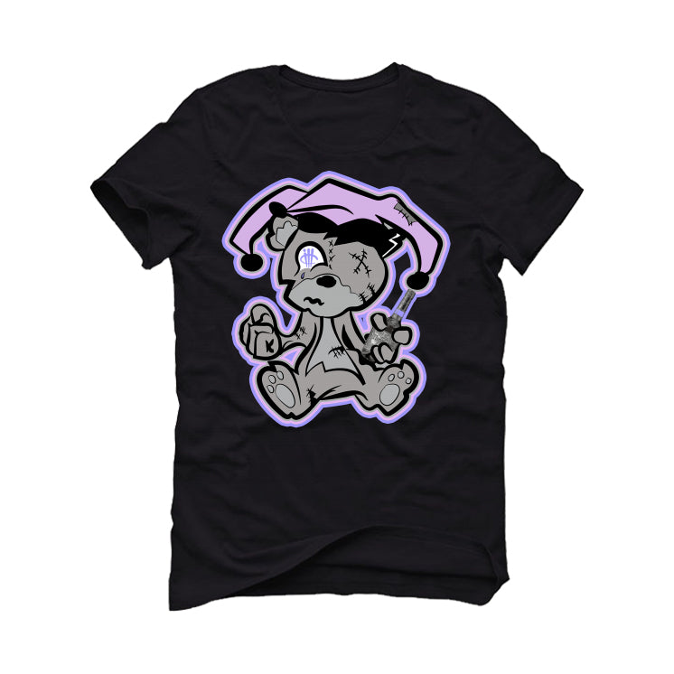 Reebok Question Mid “Grape Toe”| ILLCURRENCY Black T-Shirt (TEDDY JOKER)