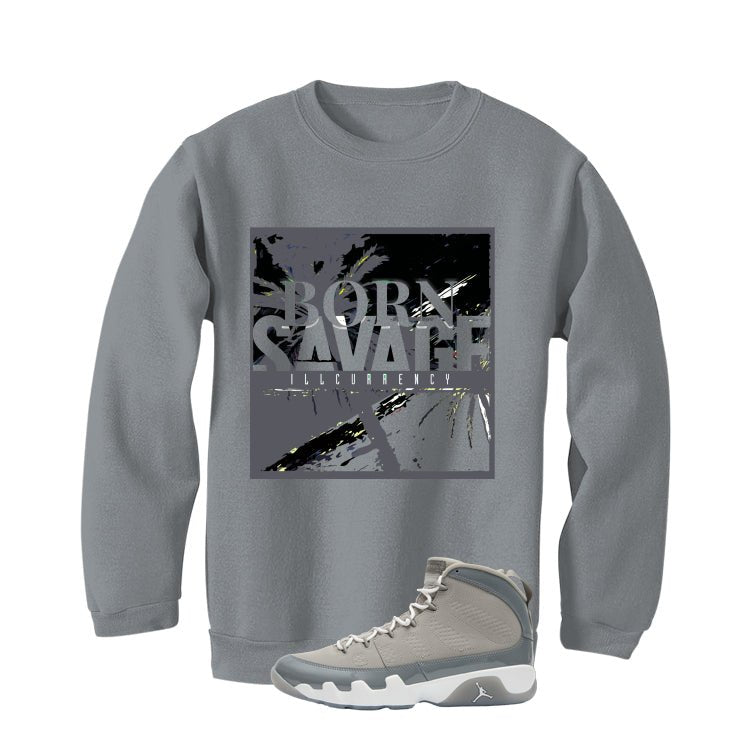 Air Jordan 9 Cool Grey Grey T-Shirt (SAVAGE)| illcurrency