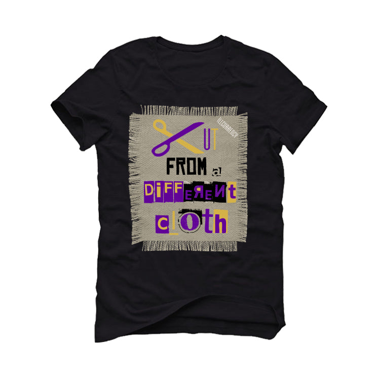 Air Jordan 12 “Field Purple” Black T-Shirt (Cut from a different cloth)