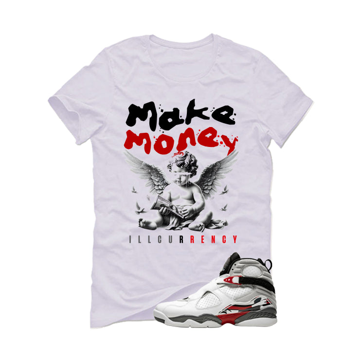 Air Jordan 8 Bugs Bunny Matching T-Shirt, Sweatshirts & Hoodies White T-Shirt (Make Money)| illcurrency