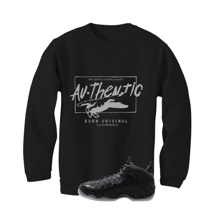 NIKE FOAMPOSITE ONE CARBON FIBER Matching T-Shirt, Sweatshirts & Hoodies Black T-Shirt (Authentic)| illcurrency