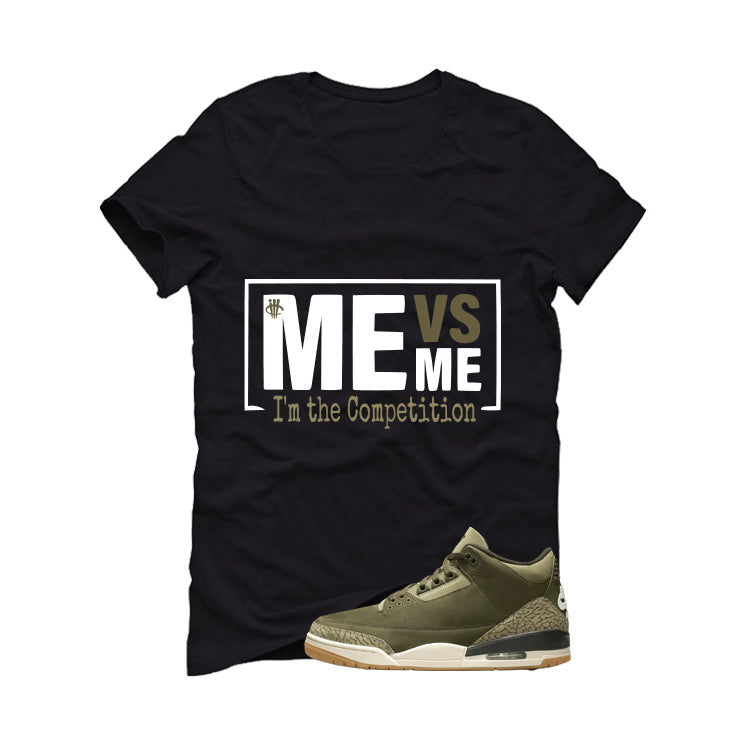 Air Jordan 3 Family Affair Matching T-Shirt, Sweatshirts & Hoodies Black T-Shirt (Me Vs Me)| illcurrency