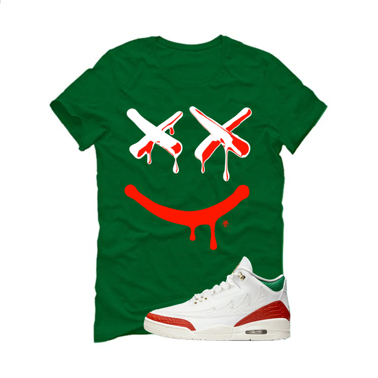 Air Jordan 3 Mexico El Vuelo Matching T-Shirt, Sweatshirts & Hoodies Pine Green T-Shirt (Happy Drip)| illcurrency