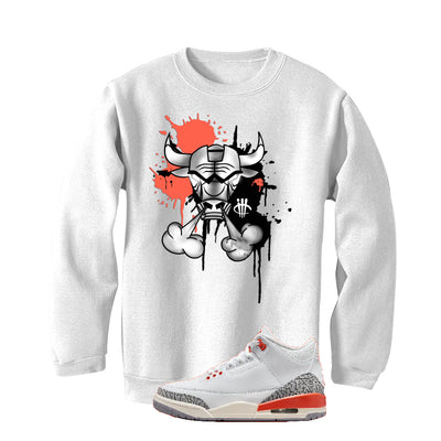 Air Jordan 3 WMNS “Georgia Peach” | illcurrency White T-Shirt (Iron Bull)