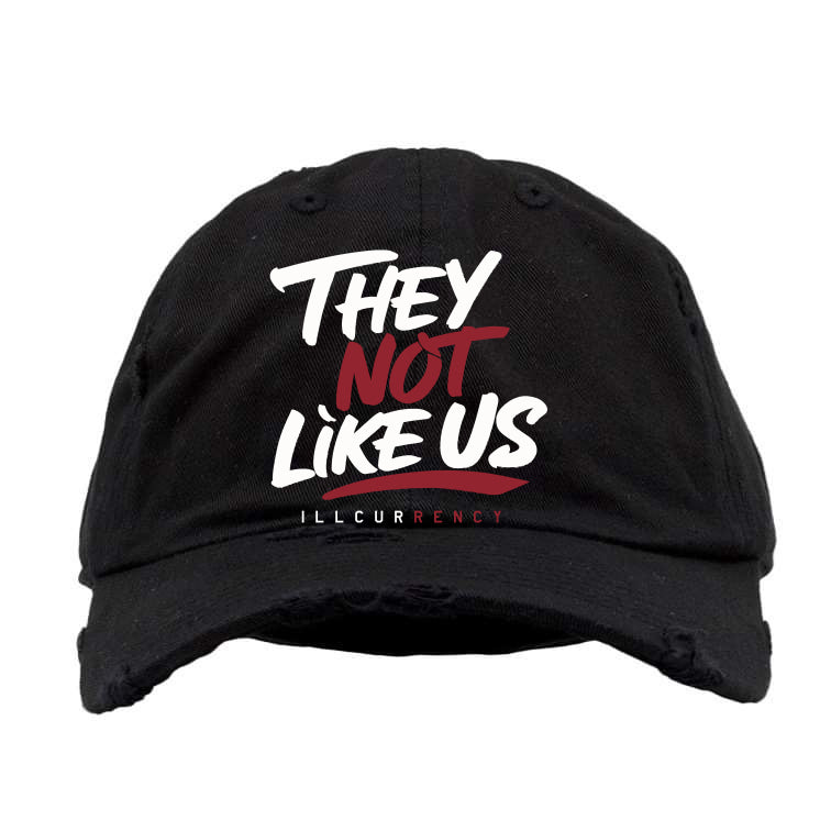 Air Jordan 1 High OG Black Toe Reimagined Black Hat (They not like us)| illcurrency