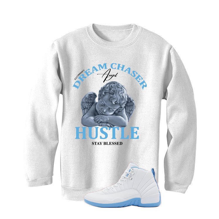 Air Jordan 12 Melo White T-Shirt (Dream Chaser Angel)| illcurrency