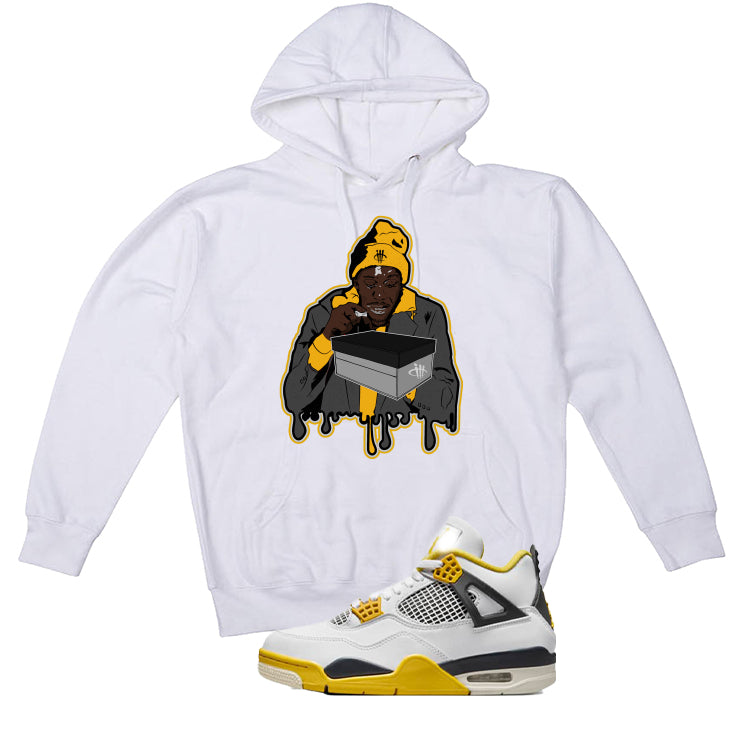 Air Jordan 4 WNNS “Vivid Sulfur” | illcurrency White T-Shirt (UNCENSORED)