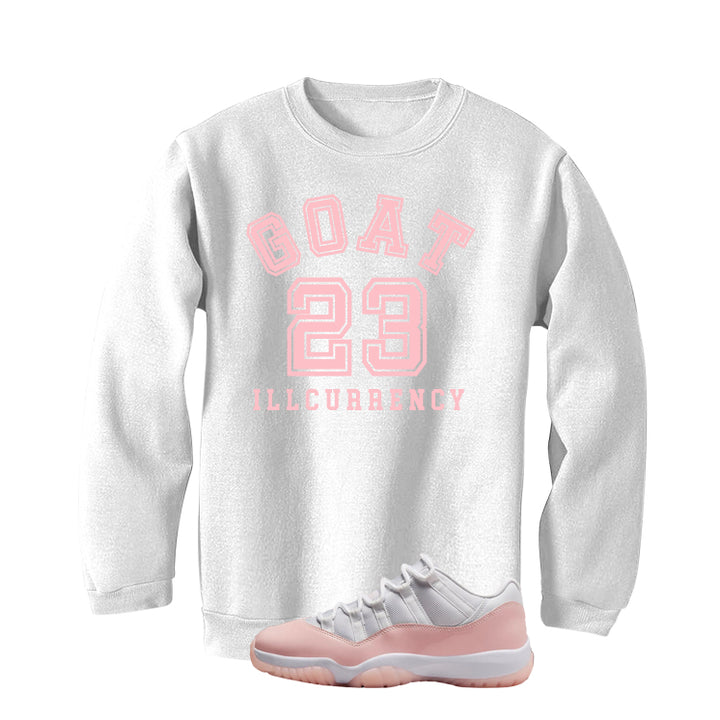 Air Jordan 11 Low WMNS Legend Pink White T-Shirt (GOAT 23)| illcurrency