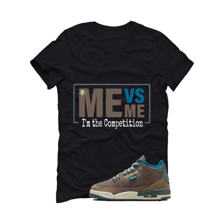 Air Jordan 3 GS We Outside Matching T-Shirt, Sweatshirts & Hoodies Black T-Shirt (Me vs Me)| illcurrency