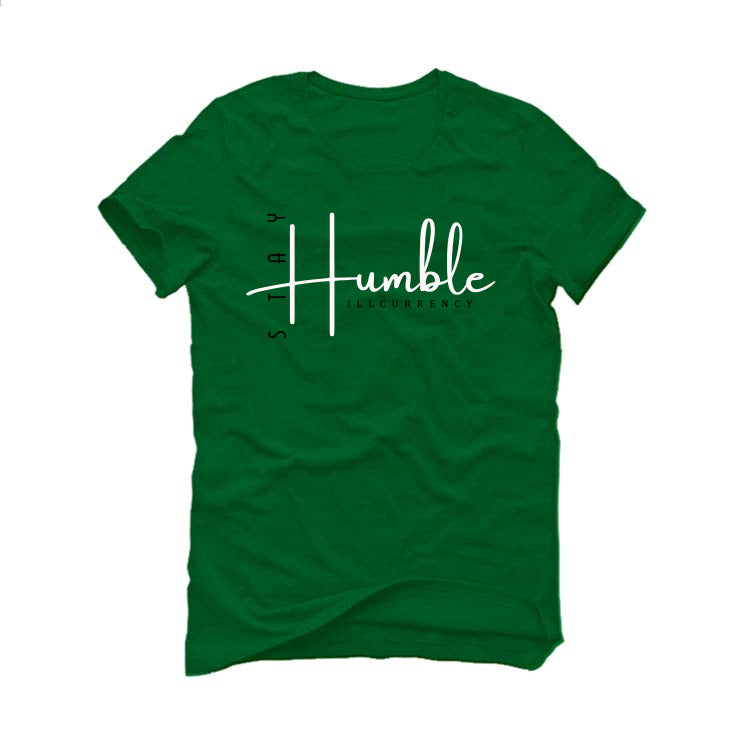 Air Jordan 5 WMNS “Lucky Green” | illcurrency Pine Green T-Shirt (Stay Humble)