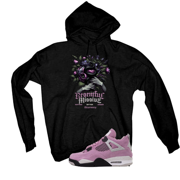 Air Jordan 4 WMNS Orchid Black T-Shirt (Resentful)| illcurrency