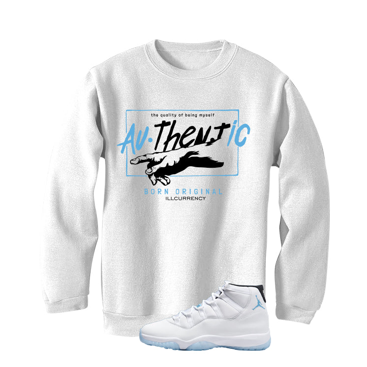 Air Jordan 11 Legend Blue White T-Shirt (Authentic)| illcurrency