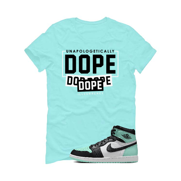 Air Jordan 1 High OG “Green Glow” | illcurrency Mint Green T-Shirt (DOPE)