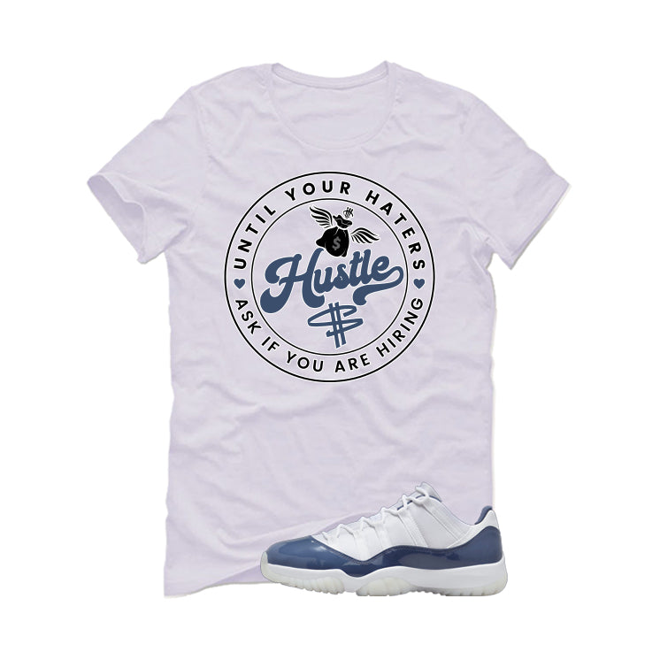 Air Jordan 11 Low Diffused Blue White T-Shirt (Haters Catch Up)| illcurrency