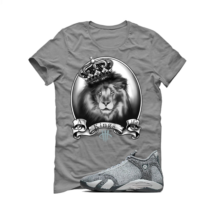 Air Jordan 14 “Flint Grey” | illcurrency Grey T-Shirt (A Kings Life)