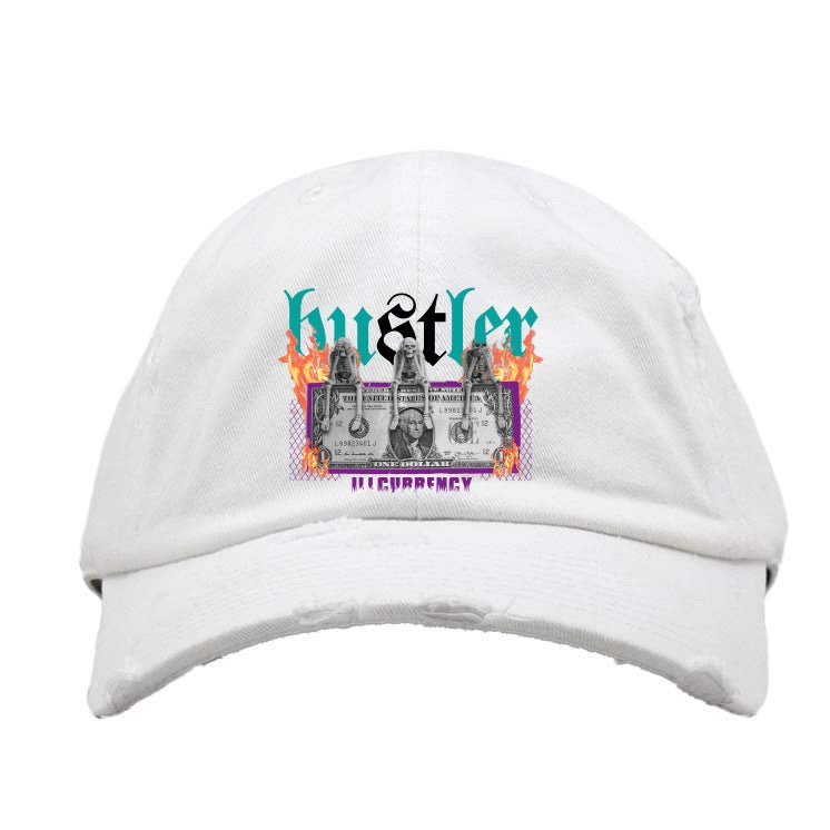 Air Jordan 5 OG Grape White Hat (See No Evil Hustler)| illcurrency
