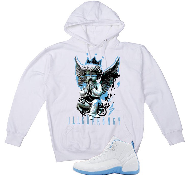 Air Jordan 12 Melo White T-Shirt (Graffiti Angel)| illcurrency