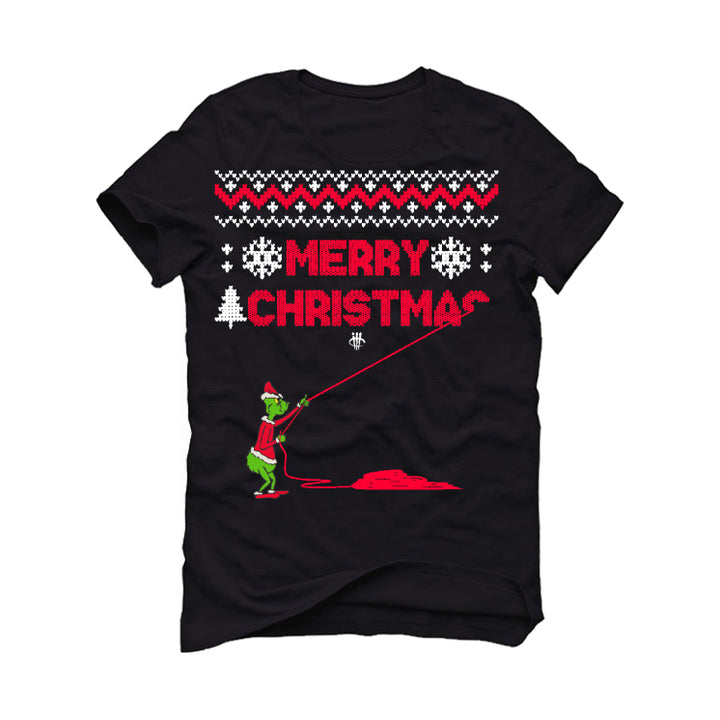 Nike Kobe 6 Protro Reverse Grinch | illcurrency Black T-Shirt (merry christmas)