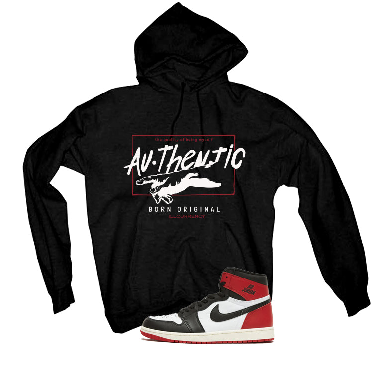 Air Jordan 1 High OG Black Toe Reimagined Black T-Shirt (Authentic)| illcurrency