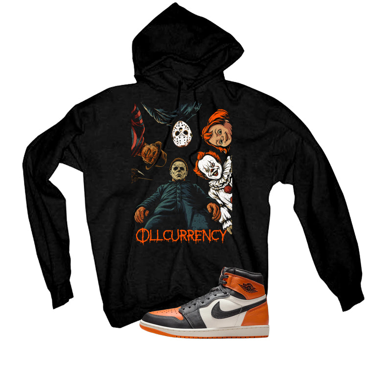 Air Jordan 1 High OG Shattered Backboard Black T-Shirt (illcurrency Nightmare)| illcurrency