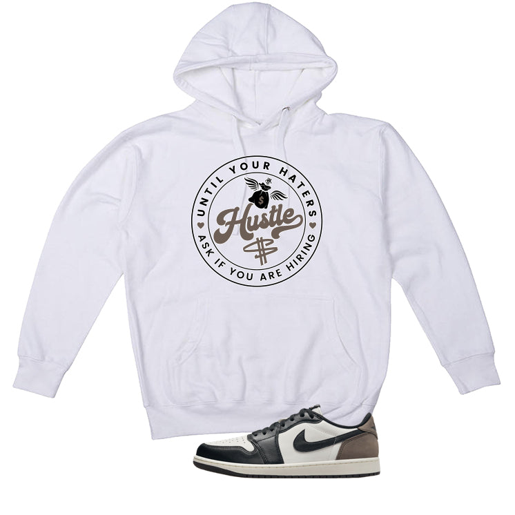 Air Jordan 1 Low OG Mocha White T-Shirt (Haters Catch Up)| illcurrency