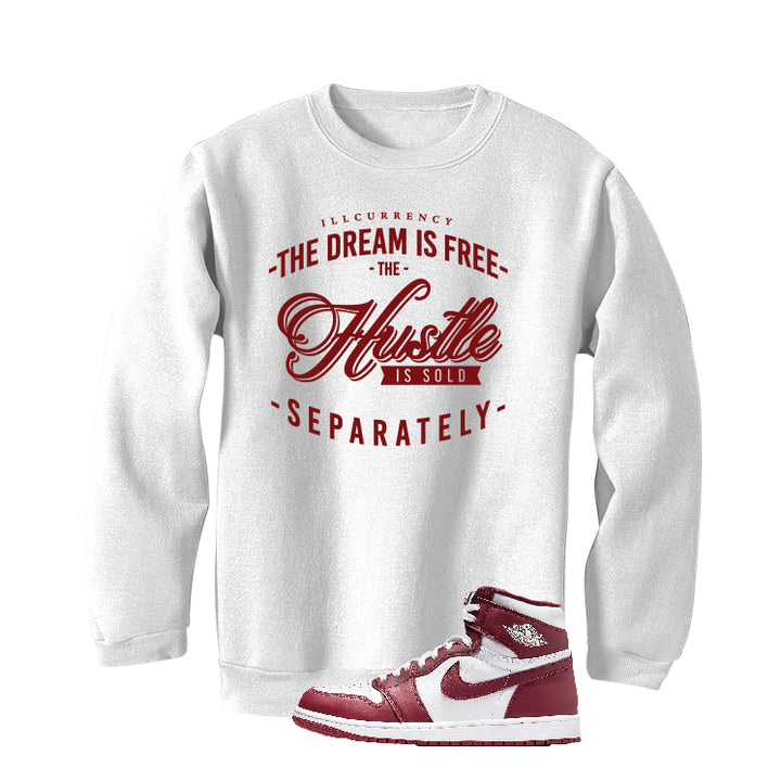 Air Jordan 1 High OG “Team Red” | illcurrency White T-Shirt (The dream is free)