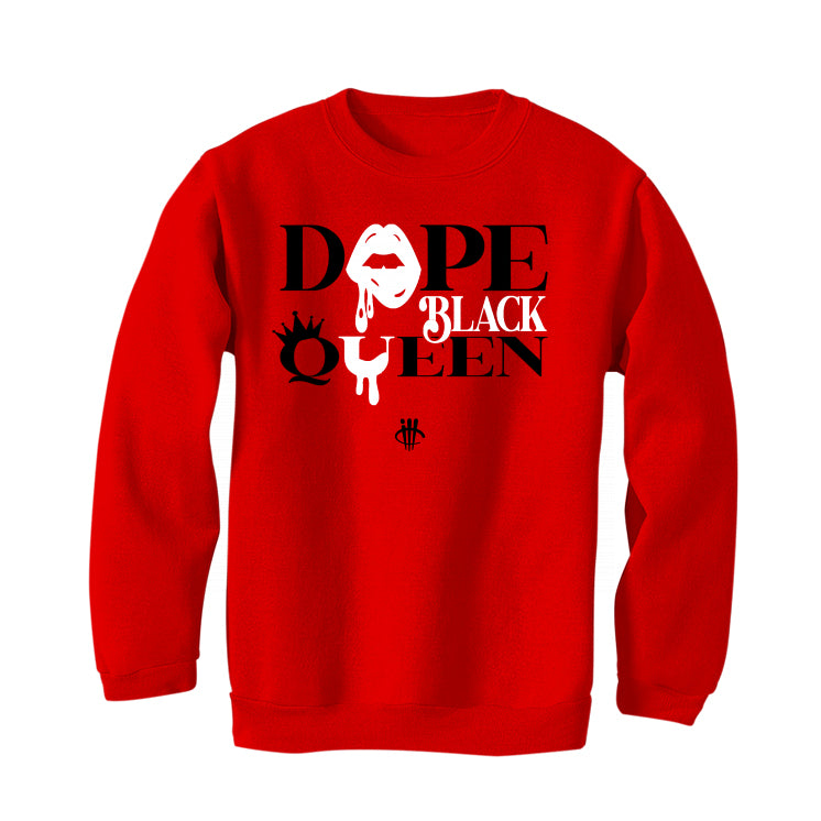 Air Jordan 12 OG “Cherry” Red T-Shirt (Dope Black Queen)