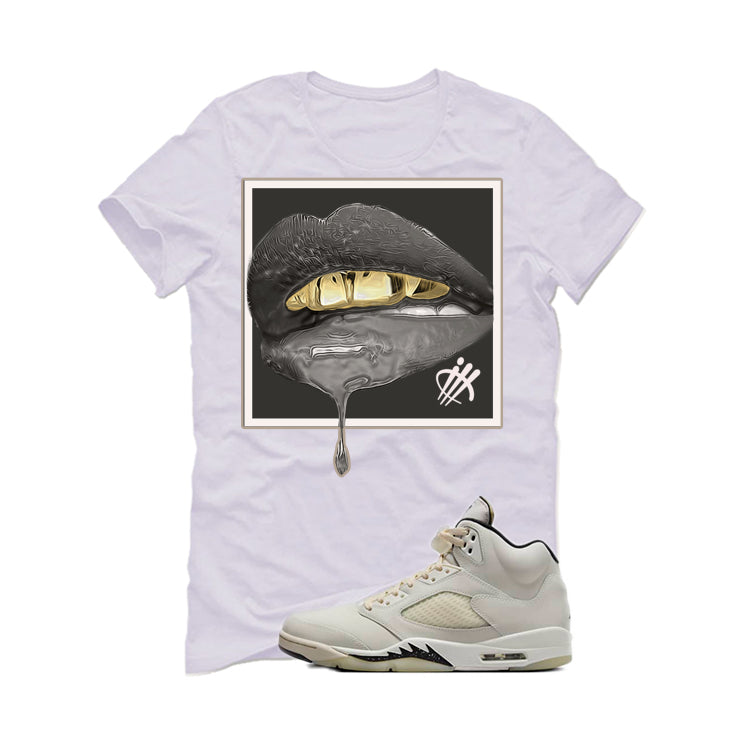 Air Jordan 5 SE “Sail” | illcurrency White T-Shirt (LIPSTICK)