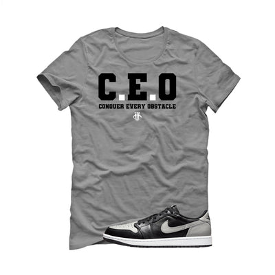 Air Jordan 1 Low OG Shadow Grey T-Shirt (CEO)