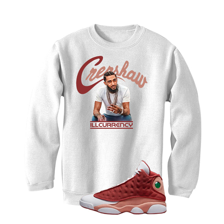 Air Jordan 13 Dune Red White T-Shirt (Crenshaw)| illcurrency