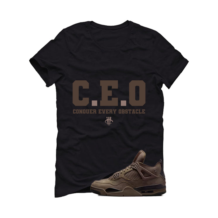 A Ma Maniere x Air Jordan 4 Dark Mocha Matching T-Shirt, Sweatshirts & Hoodies Black T-Shirt (Ceo)| illcurrency