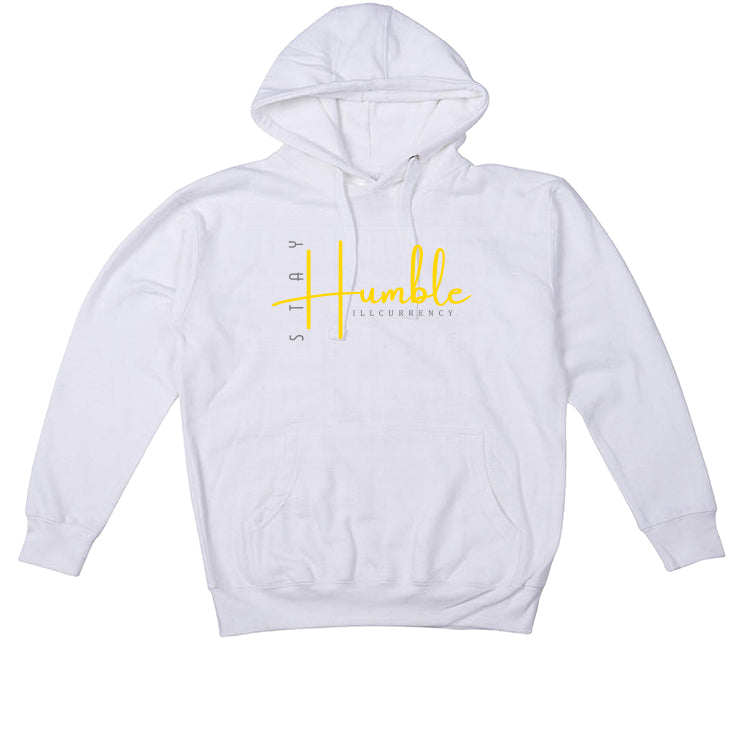 Air Jordan 11 Low WMNS “Yellow Snakeskin” White T-Shirt (Stay Humble)