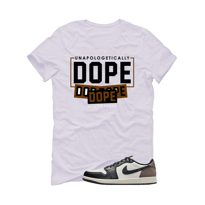 Air Jordan 1 Low OG Mocha White T-Shirt (DOPE)| illcurrency