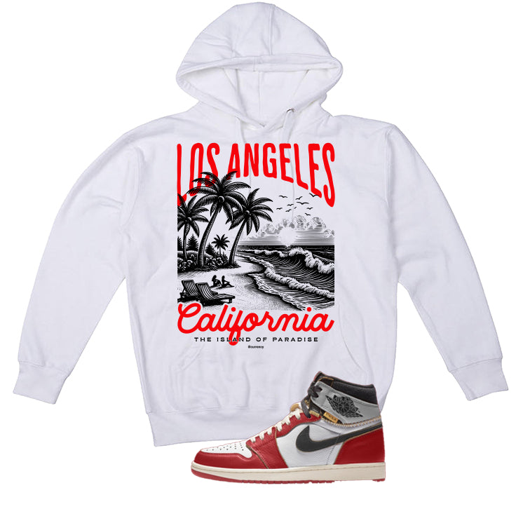 Union LA x Air Jordan 1 High OG White T-Shirt (Los Angeles)| illcurrency