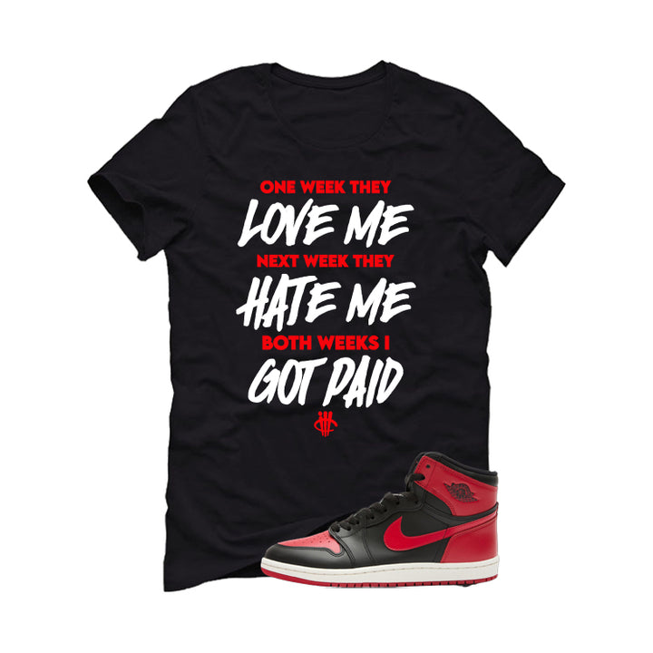 Air Jordan 1 High ’85 Bred Black T-Shirt (Paid)| illcurrency