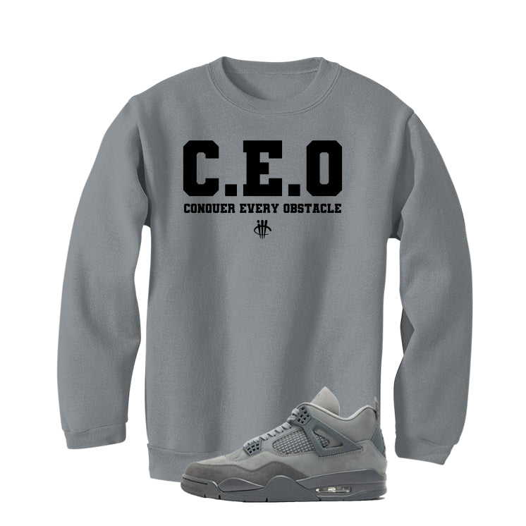 Air Jordan 4 Paris Olympics Grey T-Shirt (CEO)| illcurrency