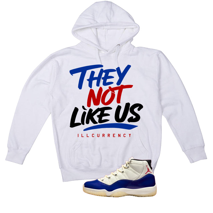 Air Jordan 11 Rare Air Matching T-Shirt, Sweatshirts & Hoodies White T-Shirt (They not like us)| illcurrency